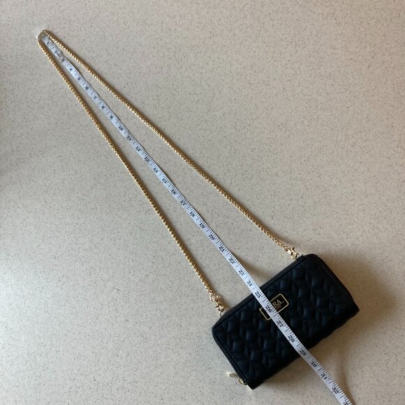 Vera New York NWOT Crossbody Clutch Wallet with Unbranded Gold Chain - Picture 13 of 16